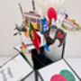 Lisbon/Portugal Themed 3D Birthday Card, thumbnail 5 of 6