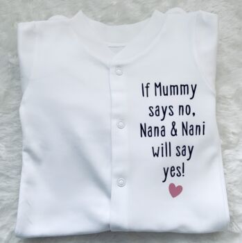 If Mummy Says No Auntie Will Say Yes Personalised Grow, 4 of 4
