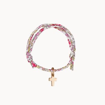Mini Cross Charm Liberty Bracelet, 2 of 6