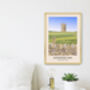 Cotswold Way National Trail Travel Poster Art Print, thumbnail 2 of 8