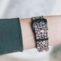 'Dia De Muertos' Handmade, Leather Smartwatch Strap, thumbnail 2 of 9