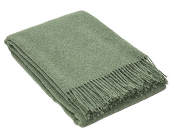 Brighton Nz Wool Throw Blanket, 3 of 12