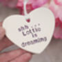Personalised New Baby Door Hanger Letterbox Gift, thumbnail 3 of 10