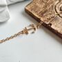 Minimalist Anchor Bracelet For Men And Women, thumbnail 1 of 5