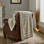 Chatsworth Supersoft Faux Fur Throw 130x170cm Fawn, thumbnail 1 of 4