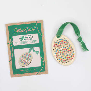 Make Your Own Stitched Egg Decoration, 7 of 8