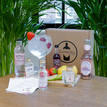The Pink Gins And Tonics Tasting Gift Set, 2 of 3