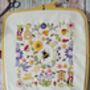 Bees And Blossoms Hand Embroidery Kit, thumbnail 9 of 12