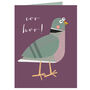 Mini Pigeon Greetings Card, thumbnail 2 of 5