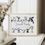 Personalised Sheep Illustration Family Print With Quote, thumbnail 3 of 4
