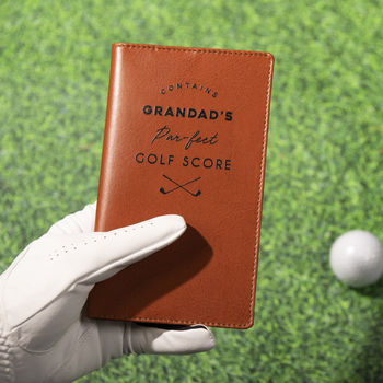 Personalised Golf Score Card Holder, 6 of 11