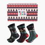 Men's Bamboo Socks Gift Box Festive Food And Drink, thumbnail 1 of 4