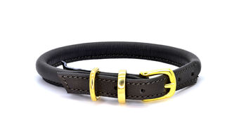 Luxury Soft Rolled Leather Dog Collar, 10 of 12