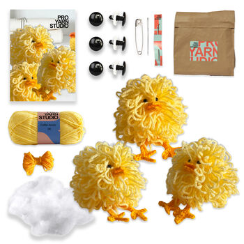 Three Little Chicks Crochet Kit, 2 of 6