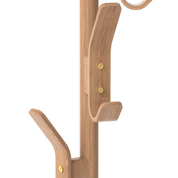 Oak Coat Stand, 4 of 4