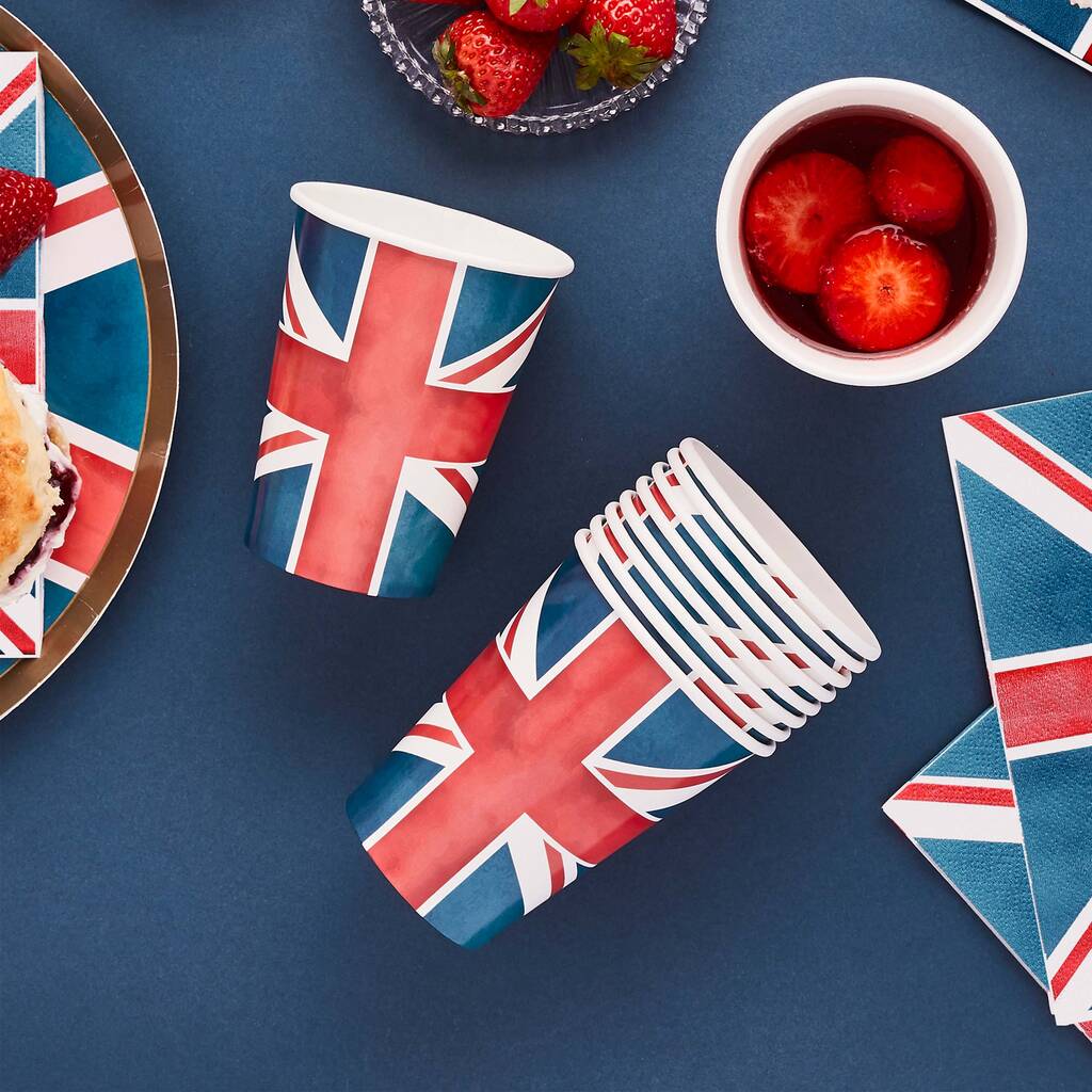 Union Jack Party Cups, 1 of 3