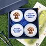 Personalised Golf Balls Set With Gift Box, thumbnail 1 of 7