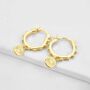 Celestial Boho Earrings Gold, thumbnail 2 of 4
