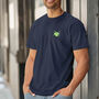 Mens Drum Kit Motif T Shirt, Can Be Personalised, thumbnail 2 of 4