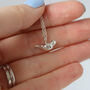 Silver Bird Necklace, thumbnail 3 of 6