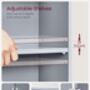 Bathroom Wall Cabinet Wall Mounted Medicine Storage, thumbnail 7 of 9