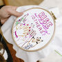 Empowering Feminist Embroidery Kit, thumbnail 1 of 5