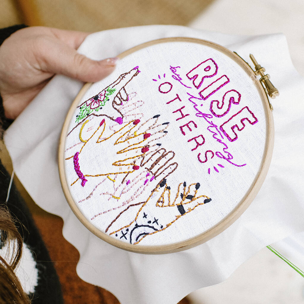 Empowering Feminist Embroidery Kit, 1 of 5