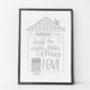 Personalised Family Quote House Print, thumbnail 3 of 6