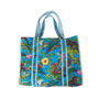 Reversible Monkey Print Quilted Cotton Tote Bag, thumbnail 3 of 4