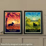 French Bulldog Limited Edition Beach Sunset Gift Print, thumbnail 8 of 8