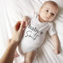 Personalised Baby Name Short Sleeve Bodysuit, thumbnail 9 of 11