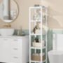 Five Tier Bamboo Storage Shelf Unit, thumbnail 3 of 7