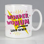 Personalised Wonder Wo Mum Ceramic Mug, thumbnail 3 of 4