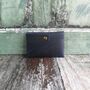 Navy Oiled Leather Wallet, thumbnail 5 of 8