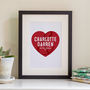 Personalised Romantic Heart Print, thumbnail 2 of 7