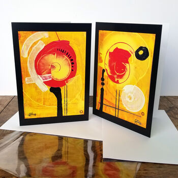 Fine Art Greeting Cards Sunshine Win Series A5 Size, 6 of 8