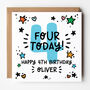 Boy's 3rd, 4th, 5th Birthday Card, thumbnail 1 of 6