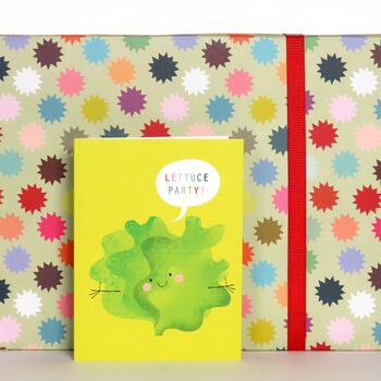 Mini Lettuce Greetings Card, 4 of 4