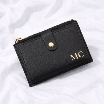 Personalised Small Faux Leather Purse, 2 of 4