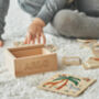 Personalised Wooden Match A Pair Children's Game, thumbnail 4 of 5