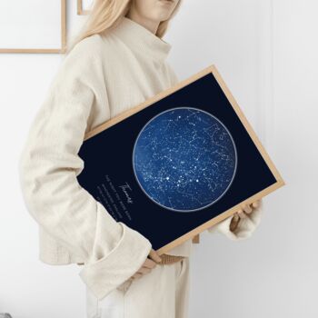 Personalised Star Map Print, 2 of 9