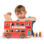 Deluxe London Bus Toy Playset, thumbnail 5 of 6