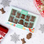 Santa And His Reindeer Chocolate Bites, thumbnail 1 of 2