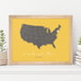 Your Favourite Place Personalised Handmade Print, thumbnail 12 of 12