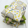 Tennis Themed Linen Napkins, thumbnail 4 of 8