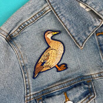 R.S.P.B. Mallard Duck Sew On Patch, 2 of 2