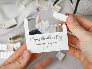 Personalised Photo Block Keepsake, Happy Mother's Day Gift For New Mums And First Mother's Day, 10 of 12