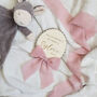 Personalised Wood Birth Announcement Sign, thumbnail 1 of 3