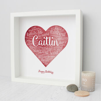 Personalised 21st Birthday Watercolour Word Art Gift, 10 of 10