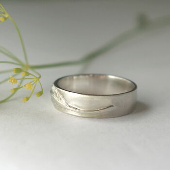 Sterling Silver Fern Leaf Ring, 4 of 4